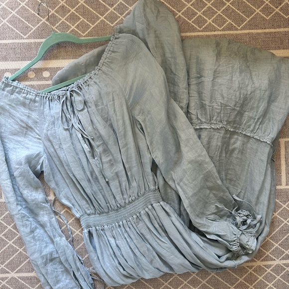 Polo Ralph Lauren peasant dress with ties and pockets - Picture 6 of 6